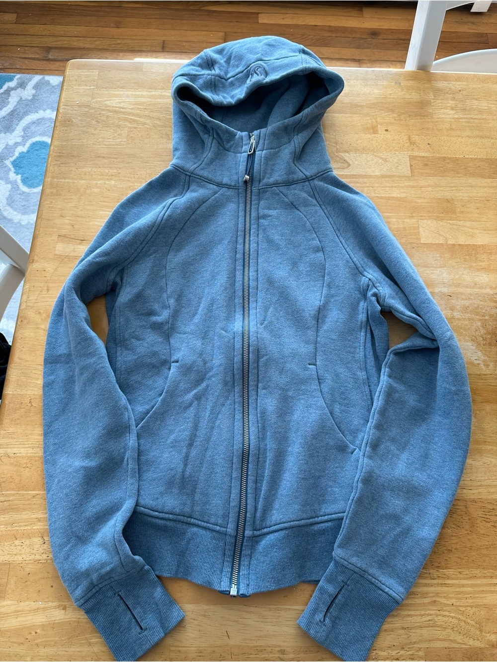 Lululemon full-zip scuba hoodie size 6